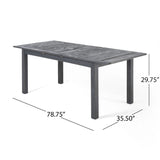 9-Piece Outdoor Dining Set with Extendable Acacia Wood Table and Cushioned Chairs