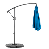10ft Offset Hanging Market Patio Umbrella with Easy Tilt Adjustment
