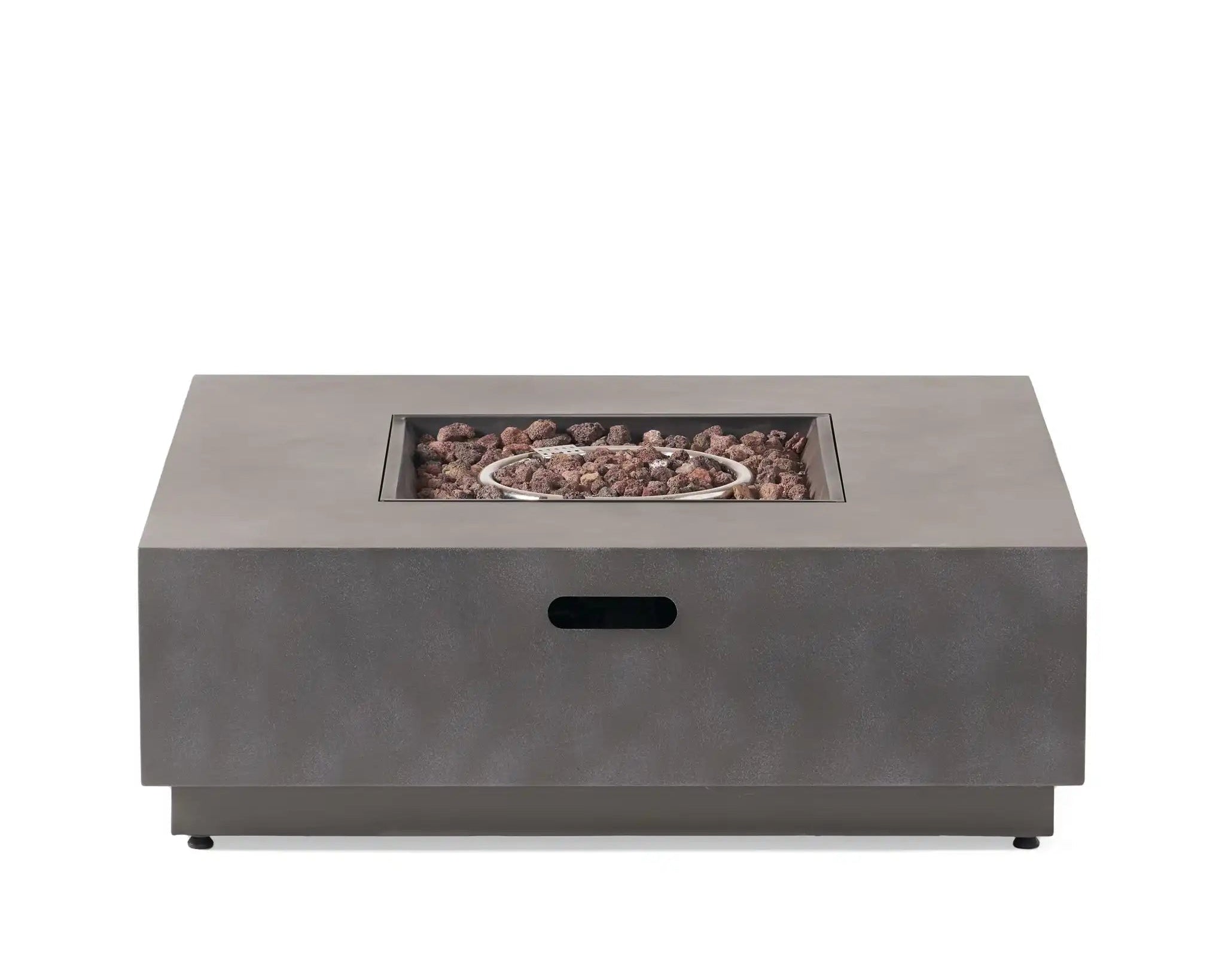 Modern Square Fire Pit With 50, 000 Btu