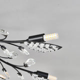 15-Light Chandelier Crystal Ceiling Lamp