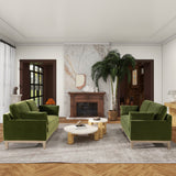 75.5' The Norbrunn™ Eco-Velvet Lounge Sofa