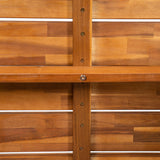 Outdoor Acacia Wood Dining Table with Teak Finish