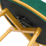 Modern Low Back Upholstered Counter Height Bar Stools (Set of 2)