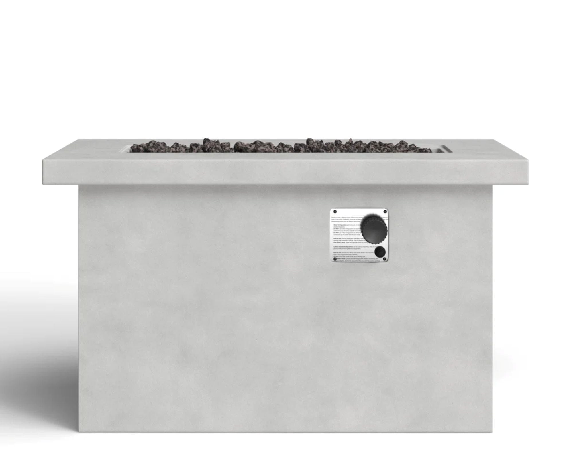 Propane / Gas Outdoor Fire Pit Table Durable Construction
