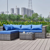Patio Sofa With Cushions