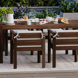 TREXM 7-Piece Patio Dining Table Set for 6