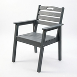 HDPE Outdoor Patio Dining Set - Table and Six Chairs