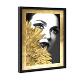 B&W Feathered Couture Cover II