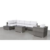 Stylish Entertainment Sectional Set, Outdoor Living