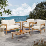 Porto Outdoor 4 Piece Chat Set