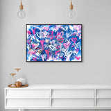 Love on The Blue - With Acrylic Paint