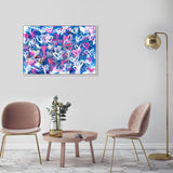 Love on The Blue - With Acrylic Paint