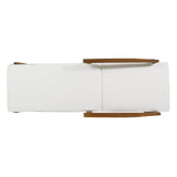 Jason Chaise Lounge White