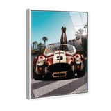 Legs up Cobra - Framed Acrylic Art