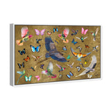 Exotic Singapore Birds - With Gold Leaf