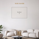 Love on The Blue Triptych - With Acrylic Paint