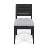 7-Piece Outdoor Dining Set with Extendable Acacia Wood Table