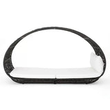 Abigal Outdoor Wicker Daybed With Cushion