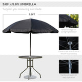 Patio Dining Set With Table Umbrella