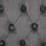 26" Counter Height Bar Stools Set of 2 with 360° Swivel and Velvet Upholstery