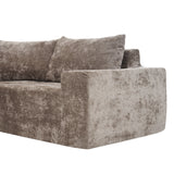Modular Cloud Sectional Sofa Set, U-Shaped Upholstered Couch With Deep Seat