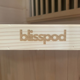 Blisspod | Vienna | Far Infrared Sauna | Canadian Hemlock Very Low EMF | 72.8"H x 35.4"W x 25.6"D | 1 Person