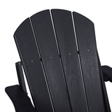 Folding Adirondack Chair with Side Table, 3-Piece Set