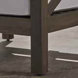 Brava Mid-Century Modern Club Chair With Water Resistant Cushions