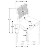 Benson - Extension Leaf Dining Table Set With Chairs