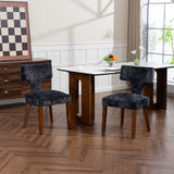 Mid Century Modern Dining Chairs Set of 2
