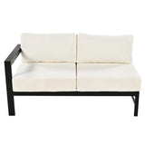 U-Style U-Shaped Outdoor Sectional Sofa Set