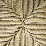 Durable Outdoor Dining Chair with Acacia Wood Frame and Wicker Seat