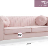 Delray - Micro Suede Sofa