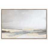 Interstellar Sands I - With Impasto and Silver Leaf