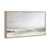 Interstellar Sands I - With Impasto and Silver Leaf