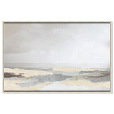 Interstellar Sands I - With Impasto and Silver Leaf