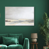 Interstellar Sands I - With Impasto and Silver Leaf