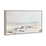 Interstellar Sands II - With Impasto and Silver Leaf