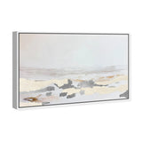 Interstellar Sands II - With Impasto and Silver Leaf