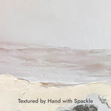 Interstellar Sands II - With Impasto and Silver Leaf