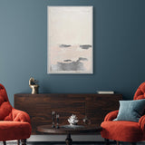 Wallborn I - With Impasto and Silver Leaf