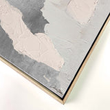 Wallborn II - With Impasto and Silver Leaf