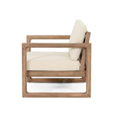 4-Pieces Acacia Wood Patio Furniture Set