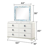 Laguna Modern Style 4 Pc King Upholstered Bedroom Set