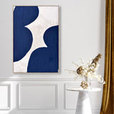 Blue 2 1 - With Impasto Paint Texture