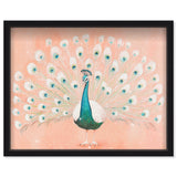 Peach Peacock Preppy