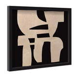 Monochrome Puzzle - Sculptural 3D Wall Decor