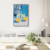 Lemony Light | Acrylic Panel