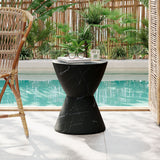 Outdoor Lightweight Concrete Side Table