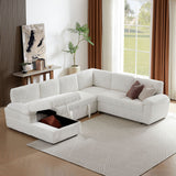 Oversized Modular Storage Sectional Sofa Couch